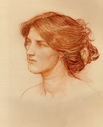 Study for Gather Ye Rosebuds While Ye May